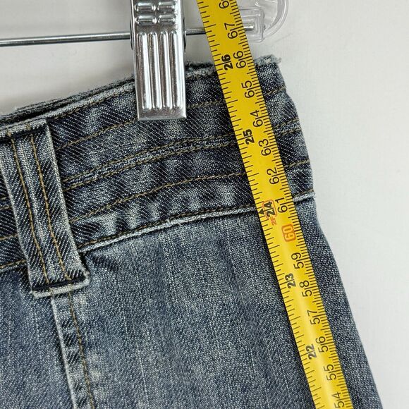 H&M Midi Blue Jean Skirt Size 12 Denim A-line Skirt, Y2K, Hippie Skirt EU 42 - Picture 11 of 13